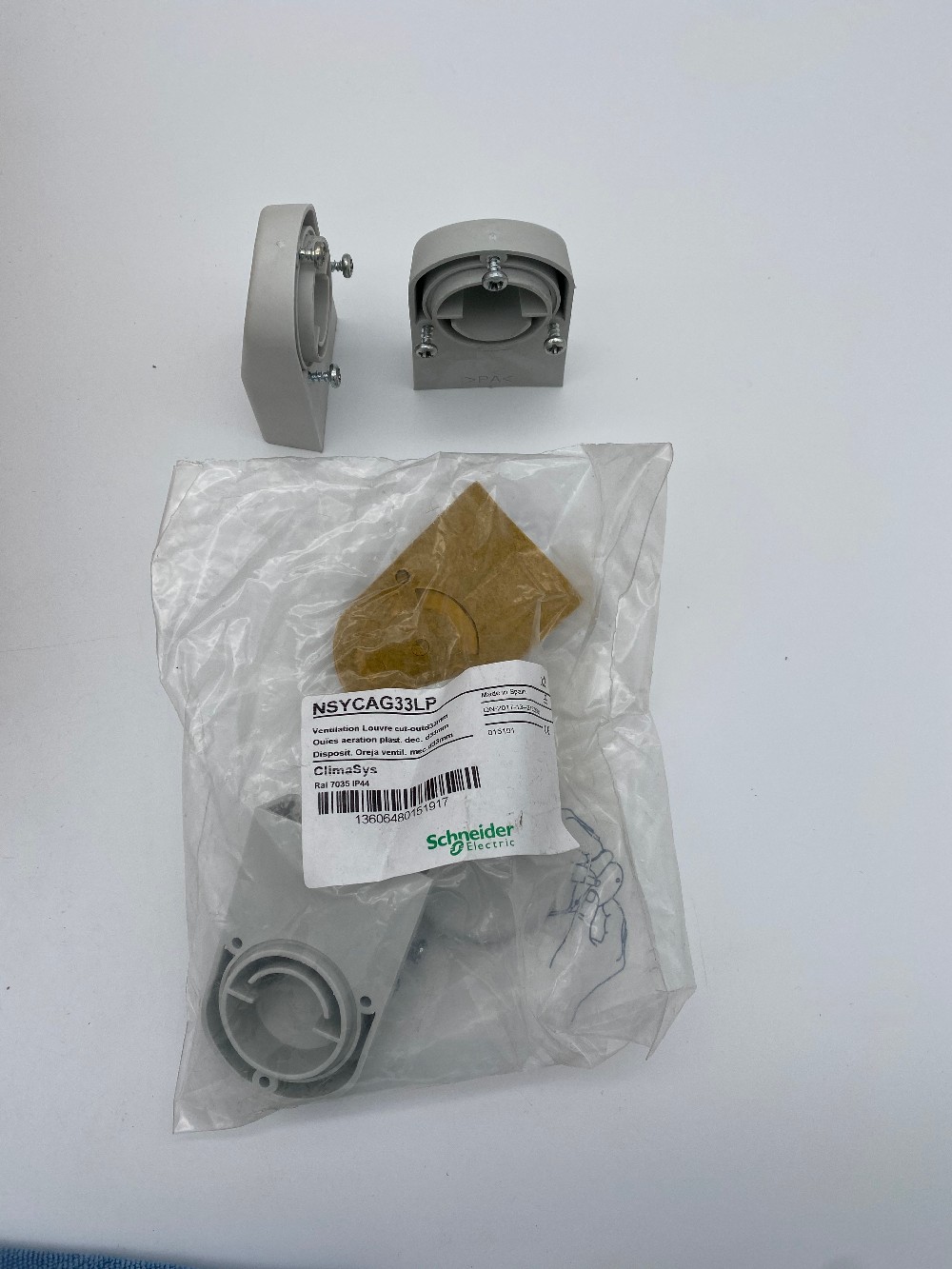 Ventilatierooster uitgesneden 33mm 